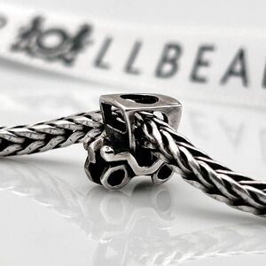 TROLLBEADS Automobile Splitter Silver Bead LAA 925S NEW w Tags! Vintage Car